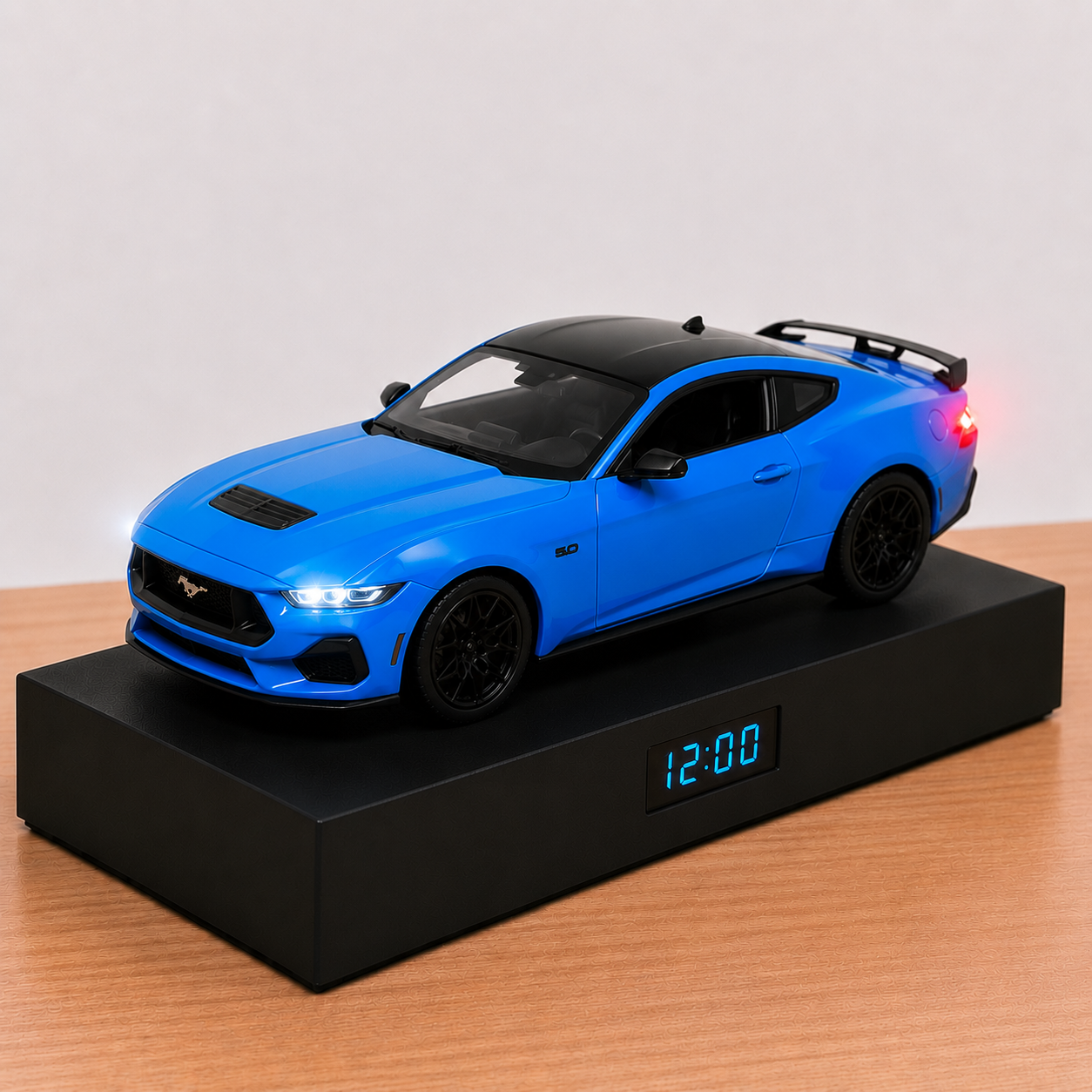 Ford Mustang GT Car Alarm Clock – Handmade