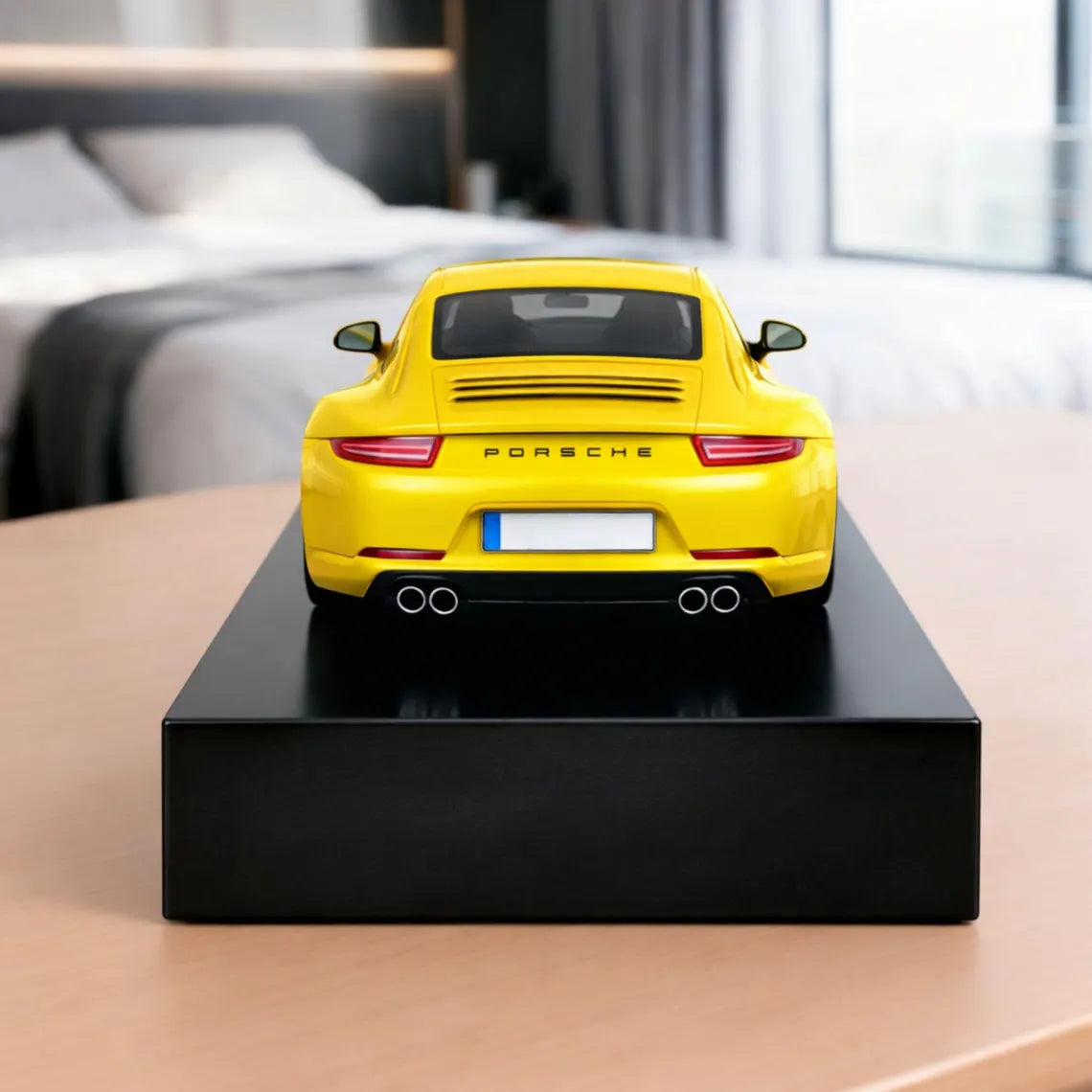 Porsche 911  S Car Alarm Clock – Handmade