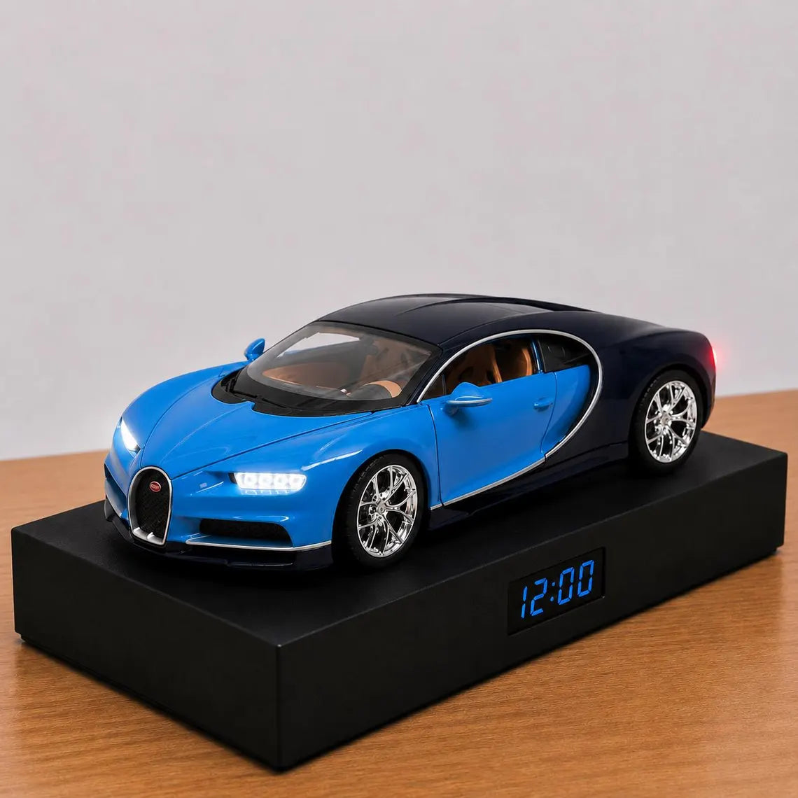 Bugatti Chiron Car Alarm Clock – Handmade