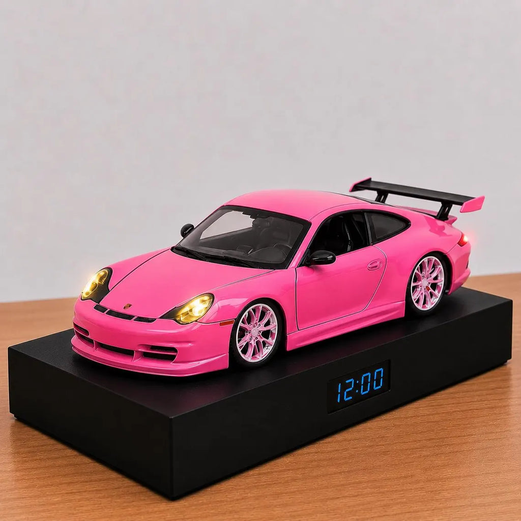 Porsche 911 GT3 RS Car Alarm Clock – Handmade