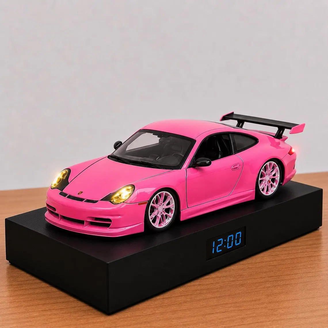Porsche 911 GT3 RS Car Alarm Clock – Handmade