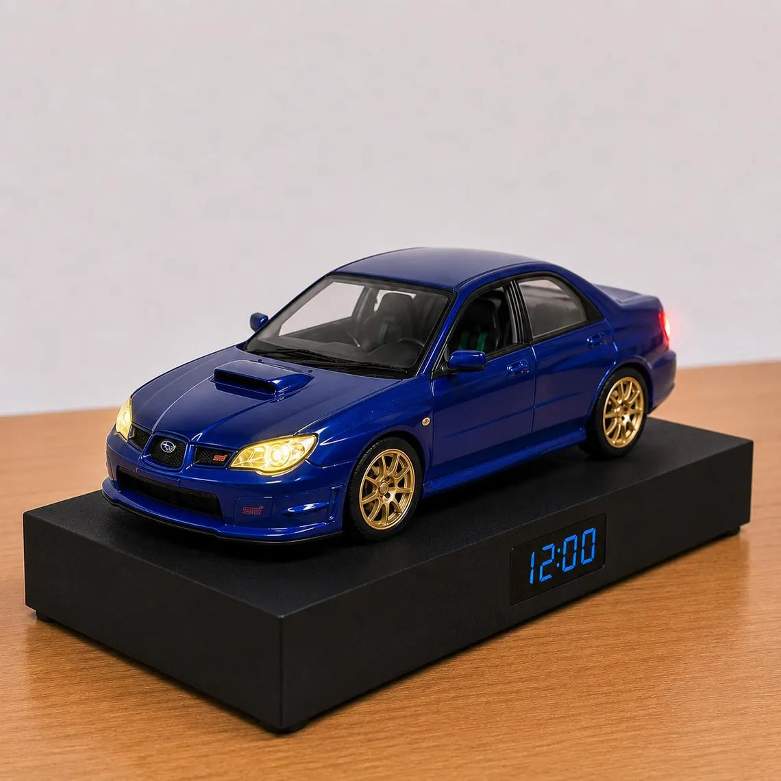 Subaru Impreza WRX STI Car Alarm Clock – Handmade