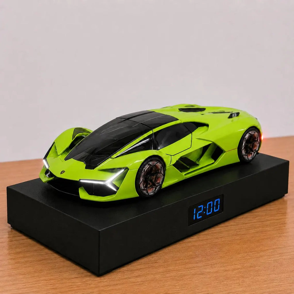 Lamborghini Terzo Millennio Car Alarm Clock – Handmade