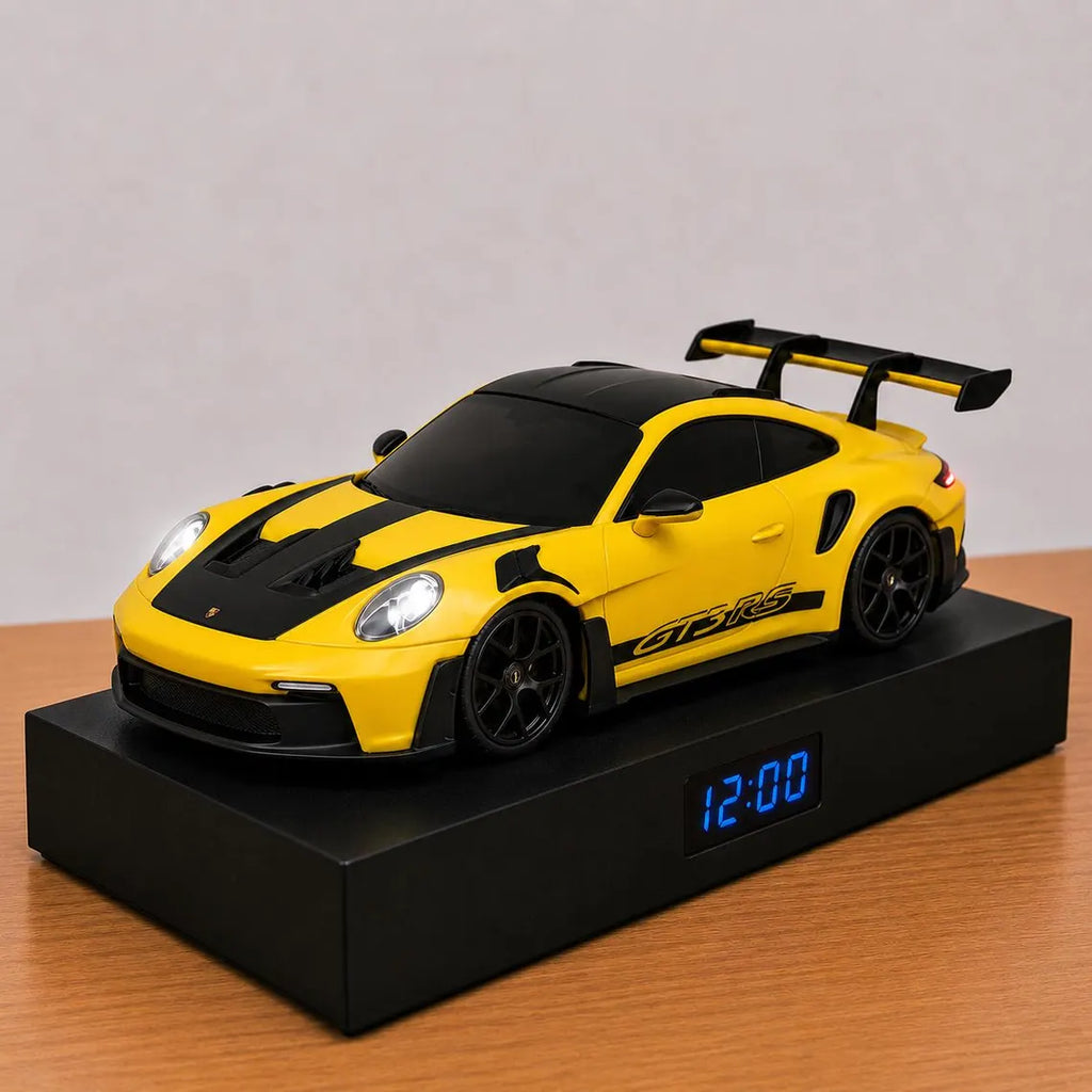 Porsche 911 GT3 RS Performance Car Alarm Clock – Handmade