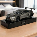BMW M4 Car Alarm Clock – Handmade – Gray