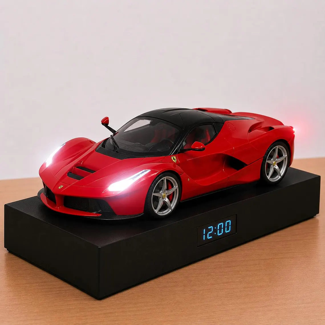 La Ferrari Car Alarm Clock – Handmade