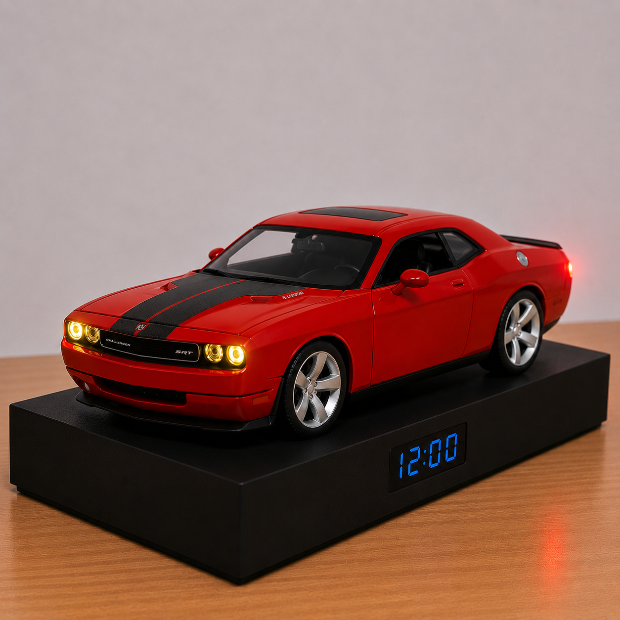Dodge Challenger SRT Car Alarm Clock – Handmade