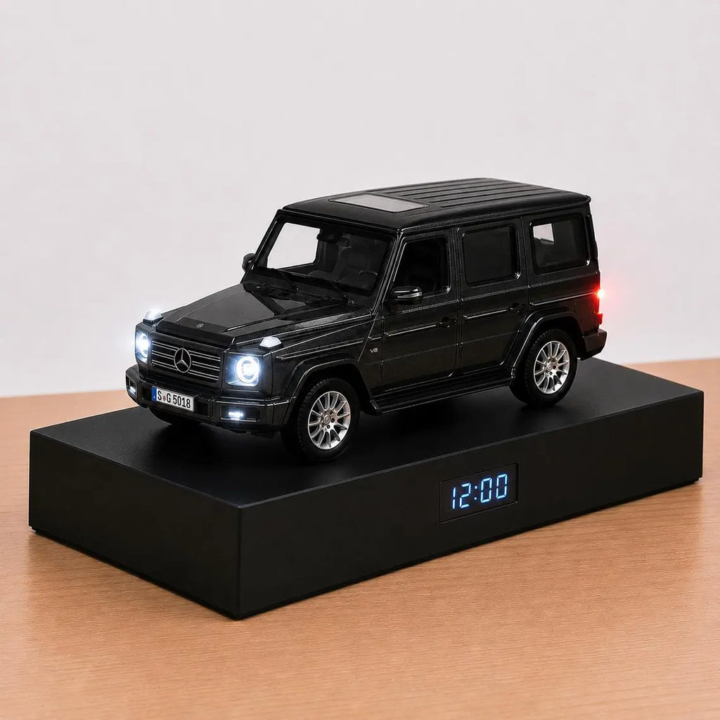 Mercedes-Benz G-Class Car Alarm Clock – Handmade - Black