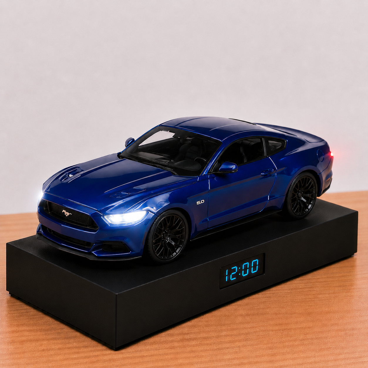 Ford Mustang GT Car Alarm Clock – Handmade