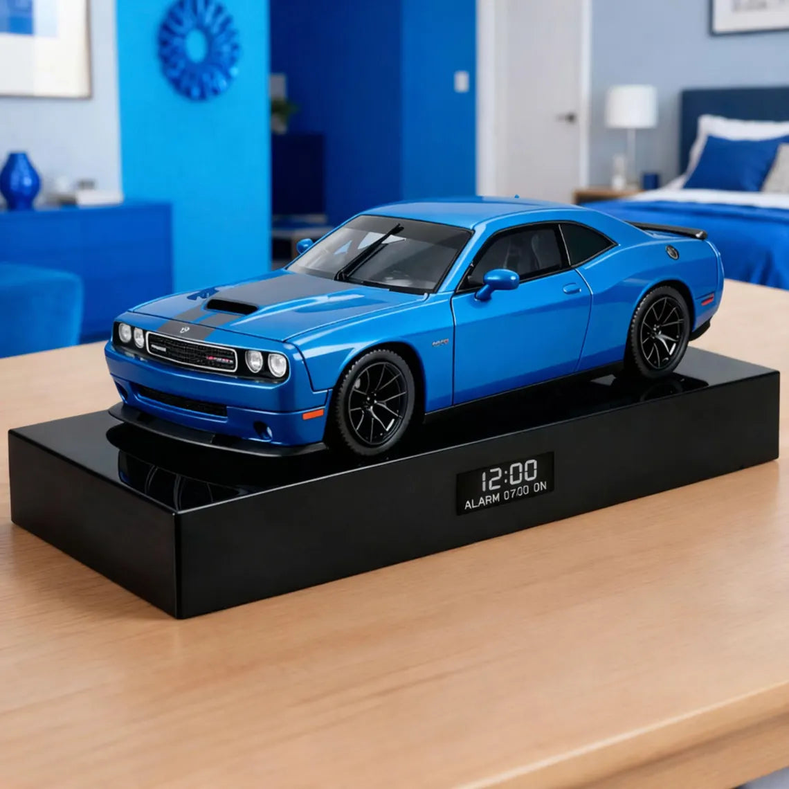 Dodge Challenger SRT8 Car Alarm Clock – Handmade