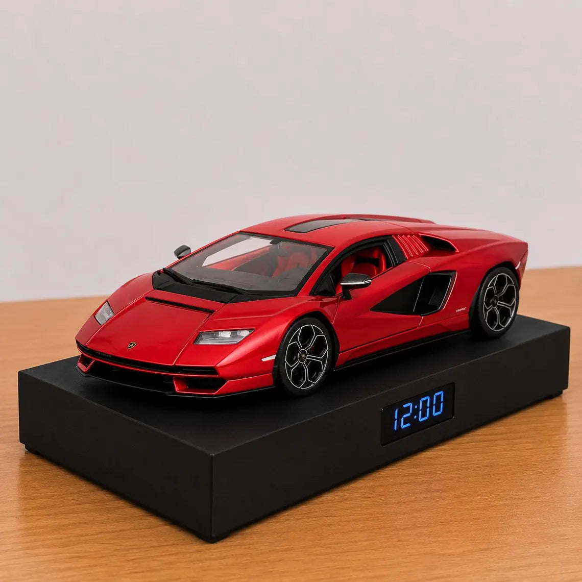 Lamborghini Countach LPI 800-4 Car Alarm Clock – Handmade