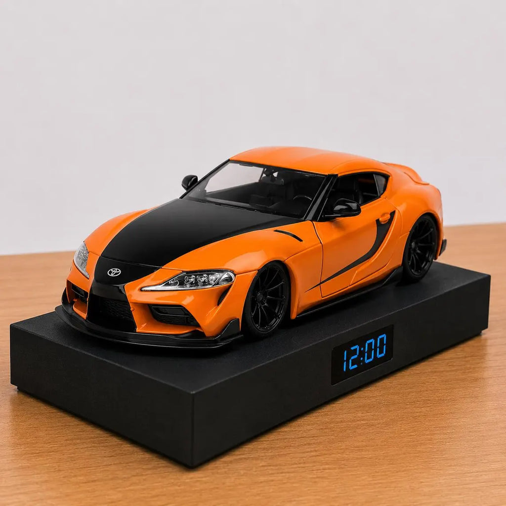 Toyota GR Supra (A90)  Fast & Furious Car Alarm Clock – Handmade