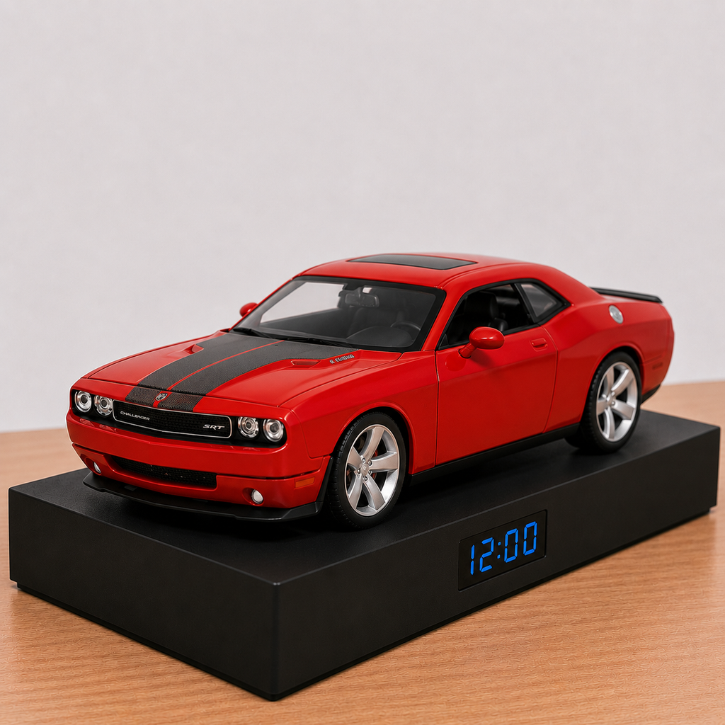 Dodge Challenger SRT Car Alarm Clock – Handmade
