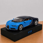 Bugatti Chiron Car Alarm Clock – Handmade