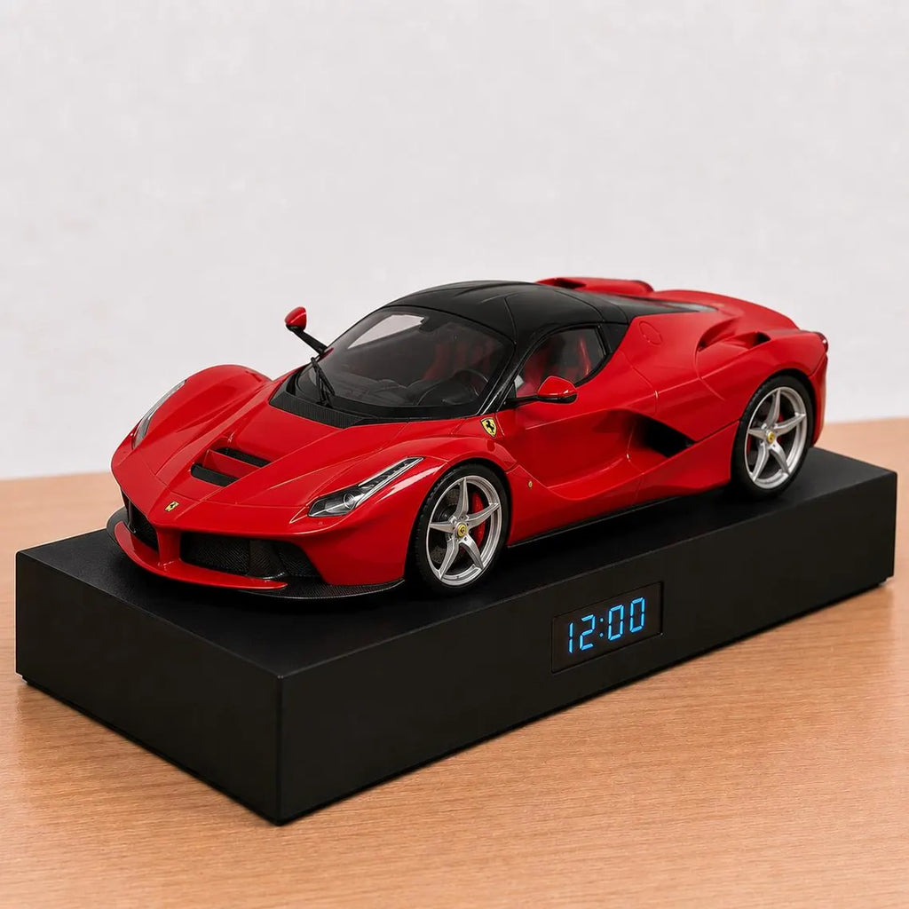 La Ferrari Car Alarm Clock – Handmade