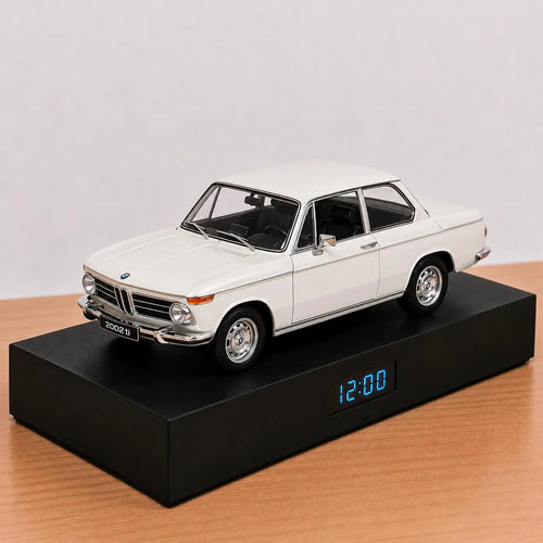 Bmw 2002 Ti Car Alarm Clock – Handmade – white