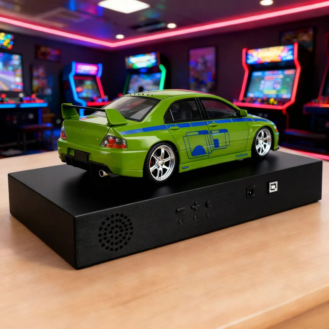 Mitsubishi Lancer Evolution VII Car Alarm Clock – Handmade