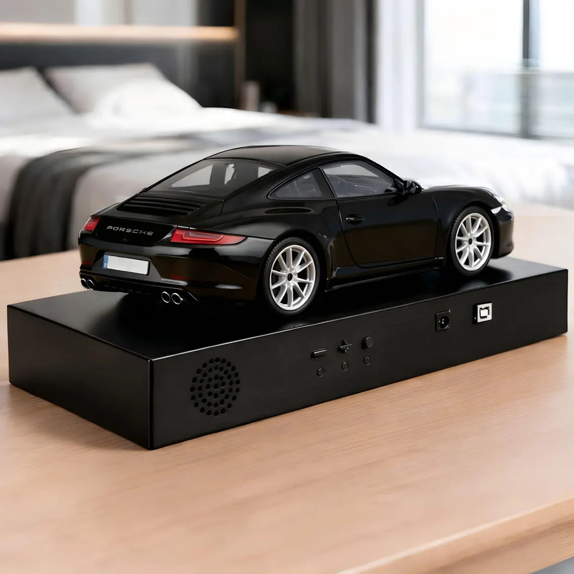 Porsche 911  S Car Alarm Clock – Handmade