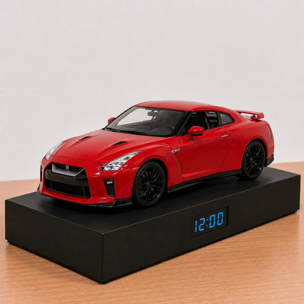 Nissan GT-R (R35) Car Alarm Clock – Handmade