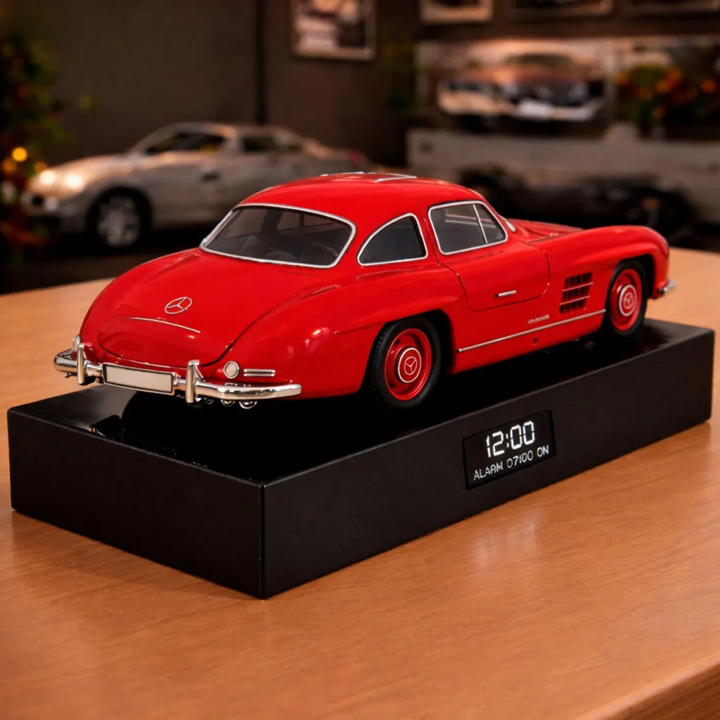 Mercedes Benz 300 SL Car Alarm Clock – Handmade