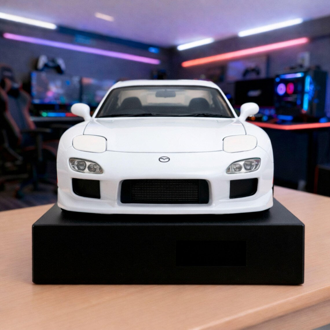 1993 Mazda RX-7 Car Alarm Clock – Handmade