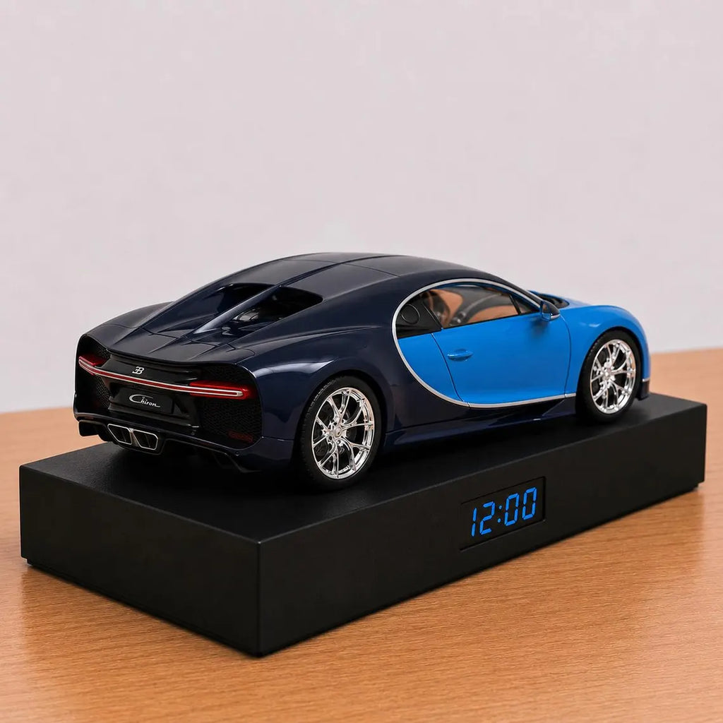 Bugatti Chiron Car Alarm Clock – Handmade