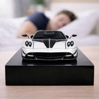 Pagani Huayra Car Alarm Clock – Handmade – Steam Effect – White