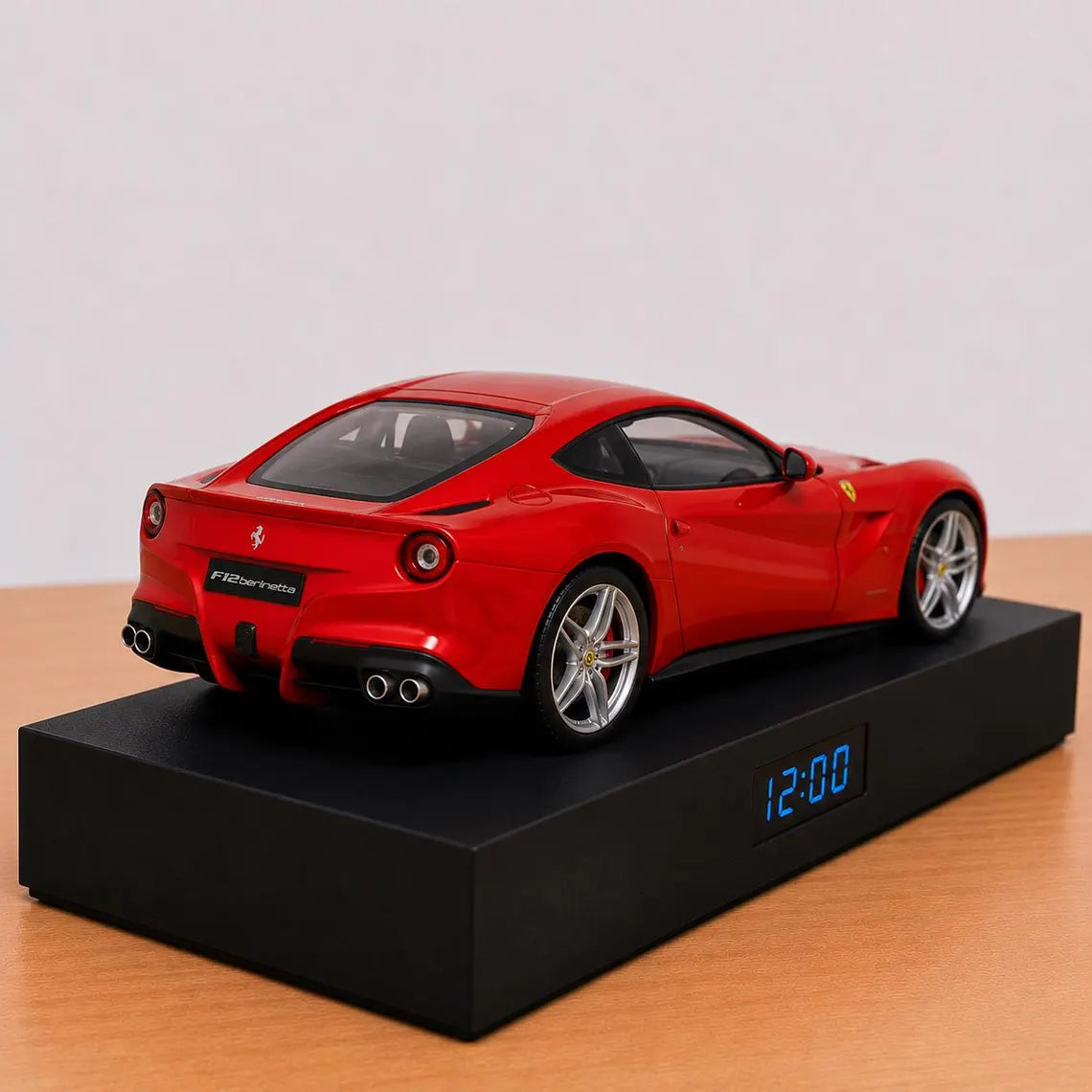 Ferrari F12 Berlinett Car Alarm Clock – Handmade