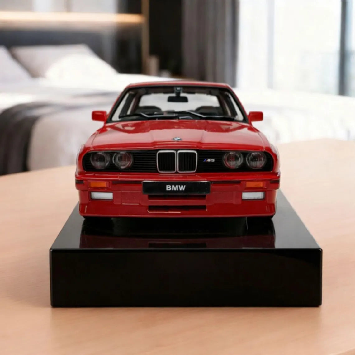 BMW E30 M3 Car Alarm Clock – Handmade – Red