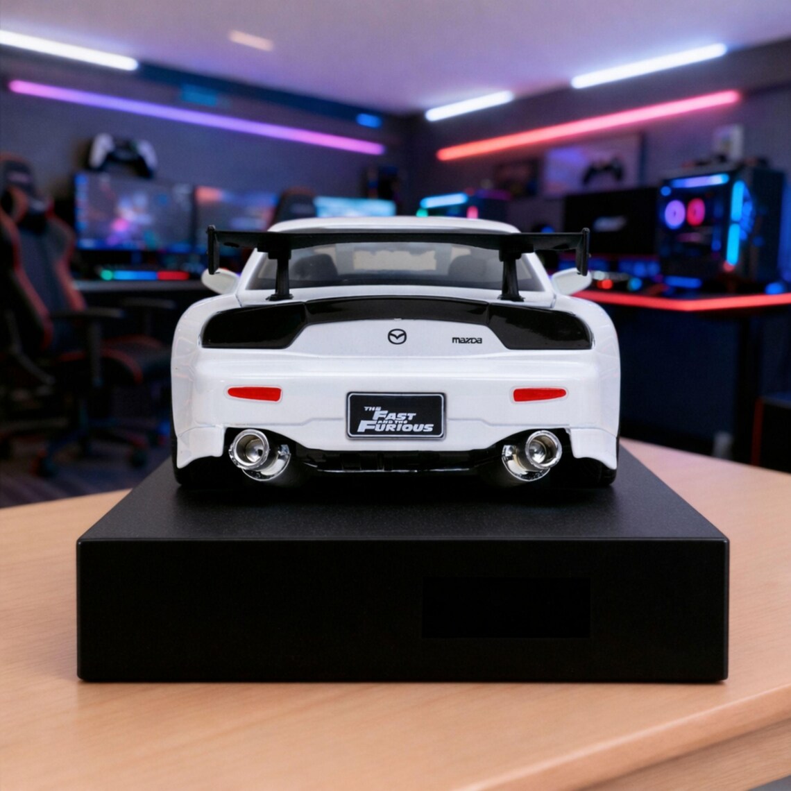 1993 Mazda RX-7 Car Alarm Clock – Handmade