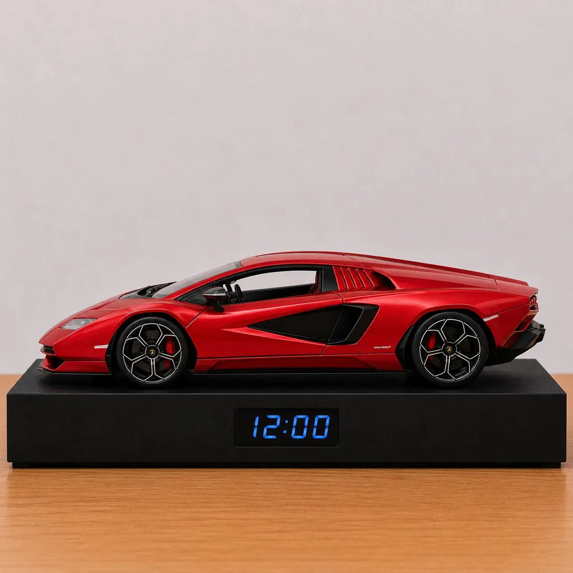 Lamborghini Countach LPI 800-4 Car Alarm Clock – Handmade