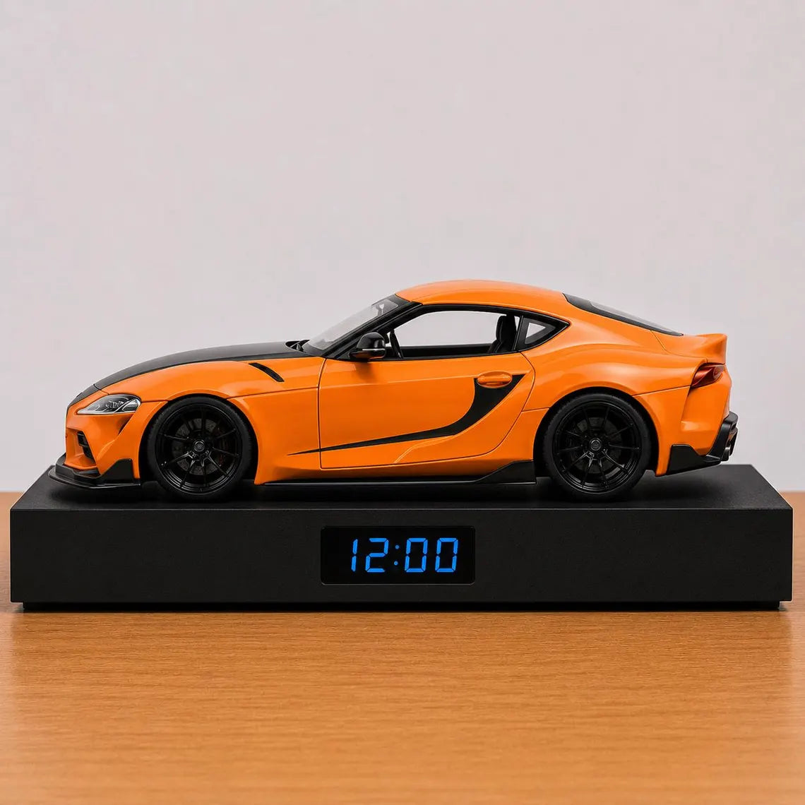 Toyota GR Supra (A90)  Fast & Furious Car Alarm Clock – Handmade