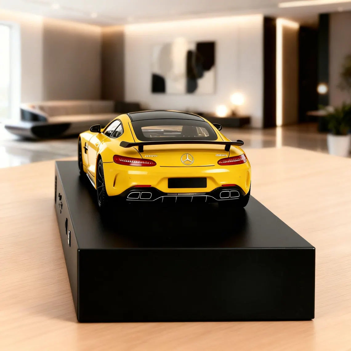 Mercedes AMG GT Car Alarm Clock – Handmade