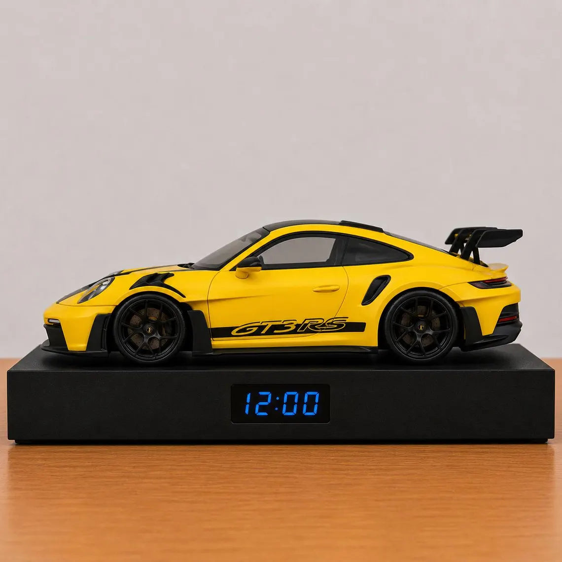 Porsche 911 GT3 RS Performance Car Alarm Clock – Handmade