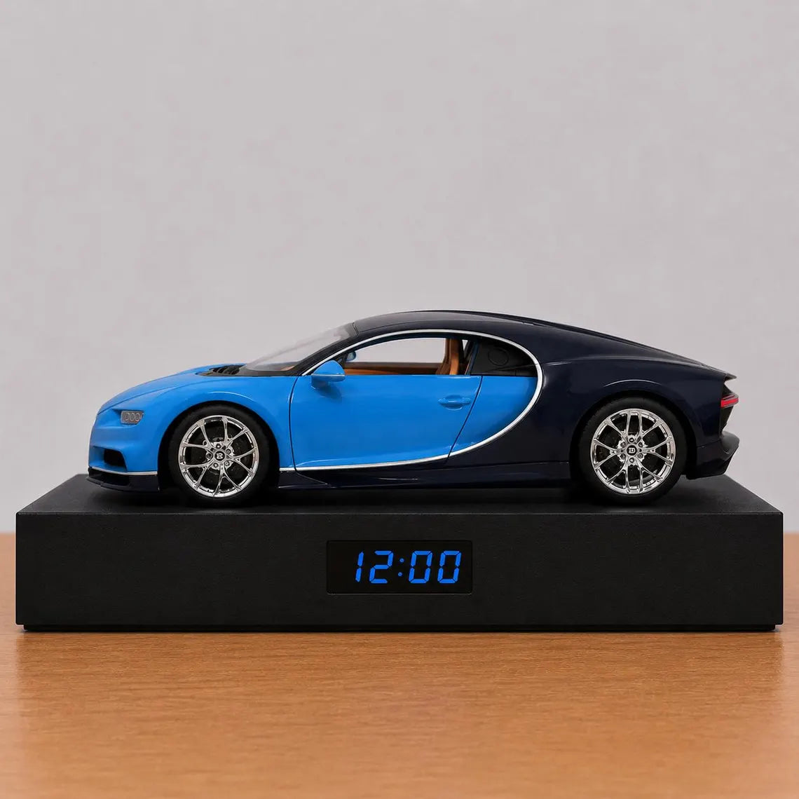 Bugatti Chiron Car Alarm Clock – Handmade
