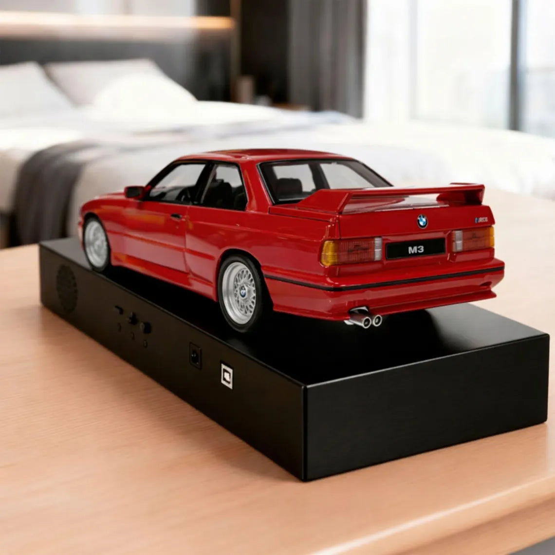 BMW E30 M3 Car Alarm Clock – Handmade – Red