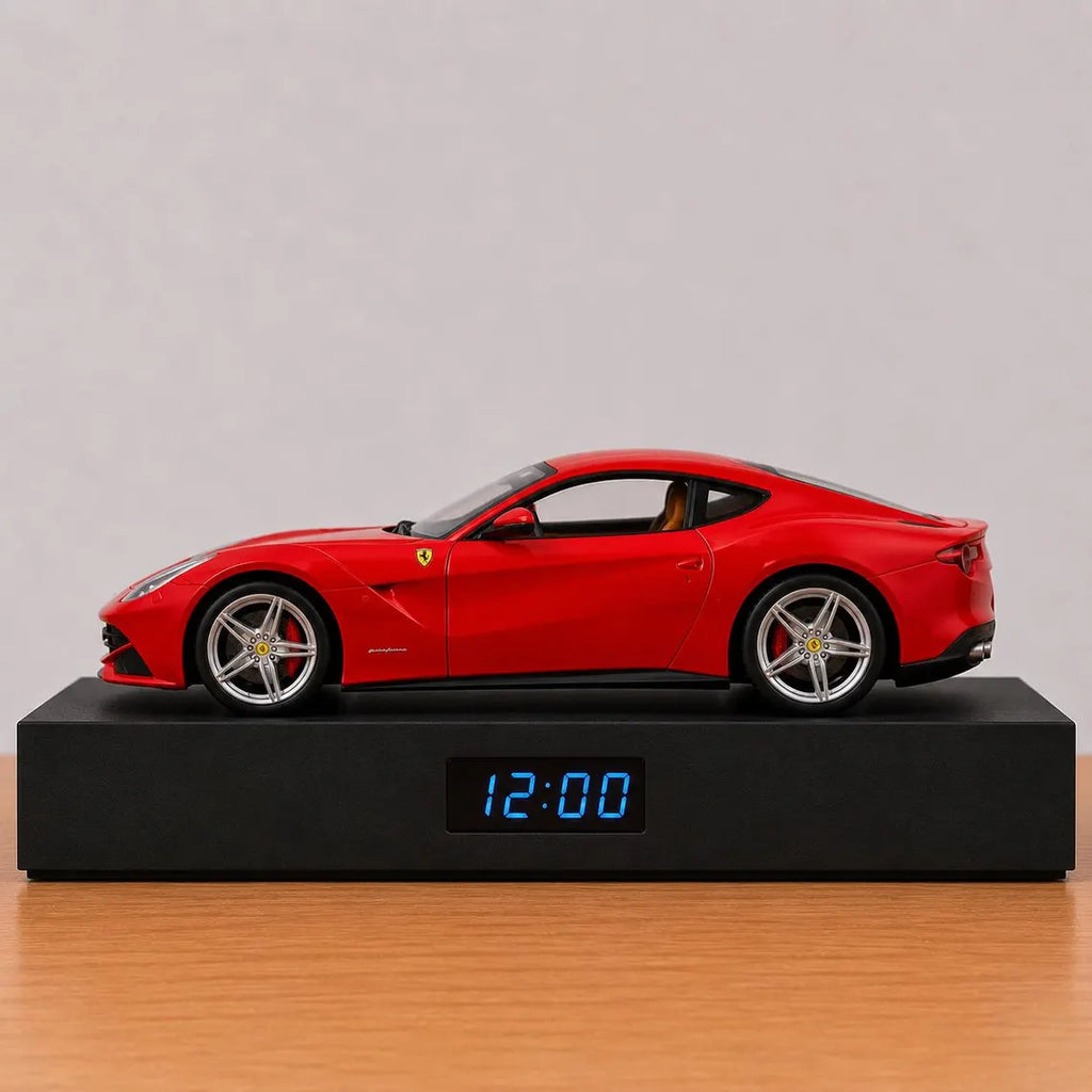 Ferrari F12 Berlinett Car Alarm Clock – Handmade