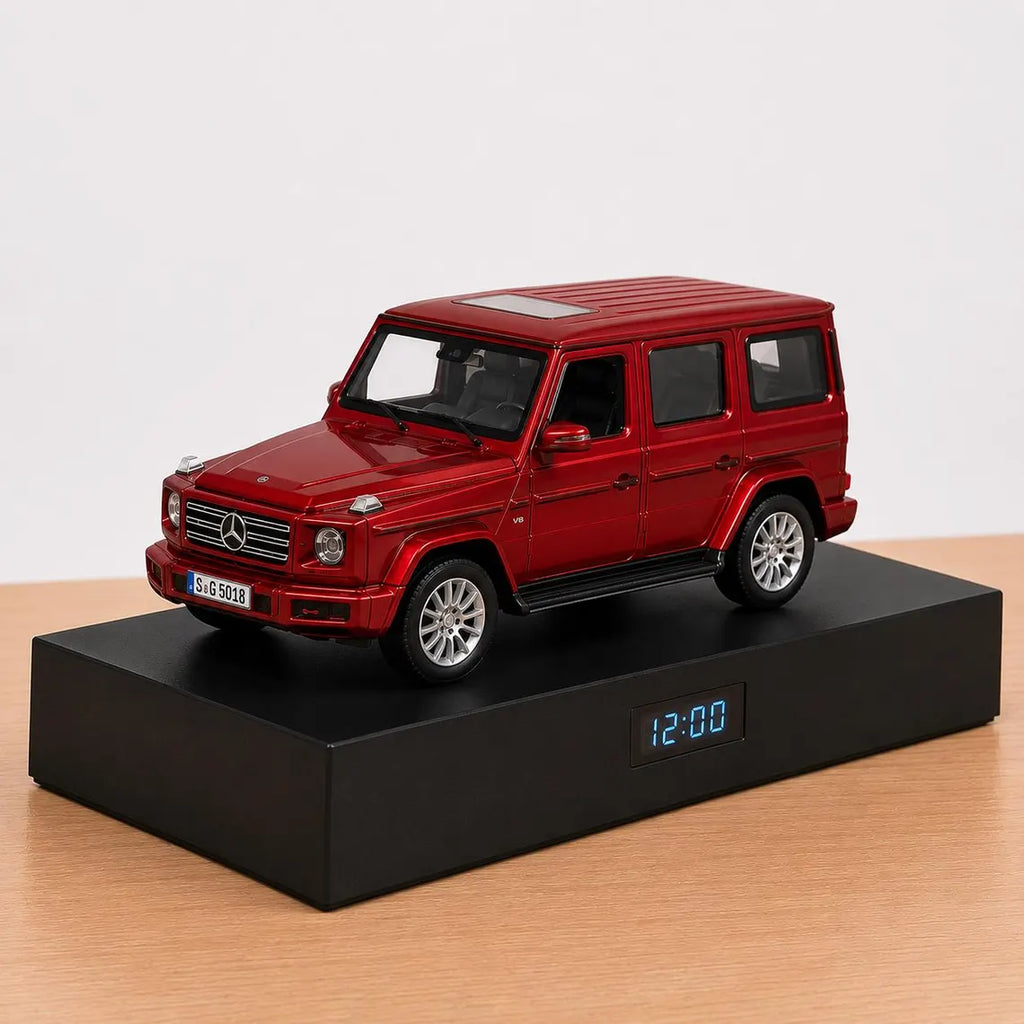 Mercedes-Benz G-Class Car Alarm Clock – Handmade - Black