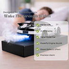 Pagani Huayra Car Alarm Clock – Handmade – Steam Effect – White