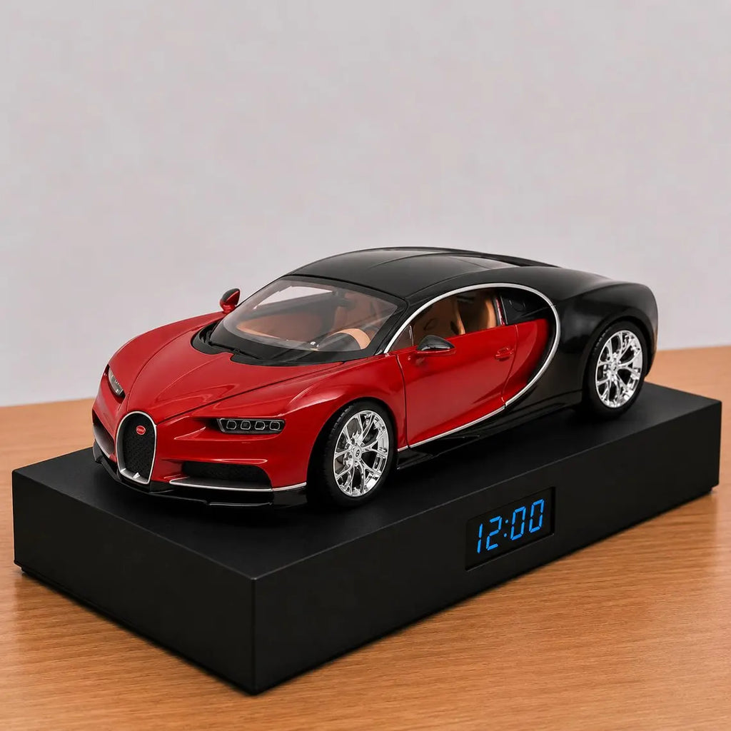 Bugatti Chiron Car Alarm Clock – Handmade