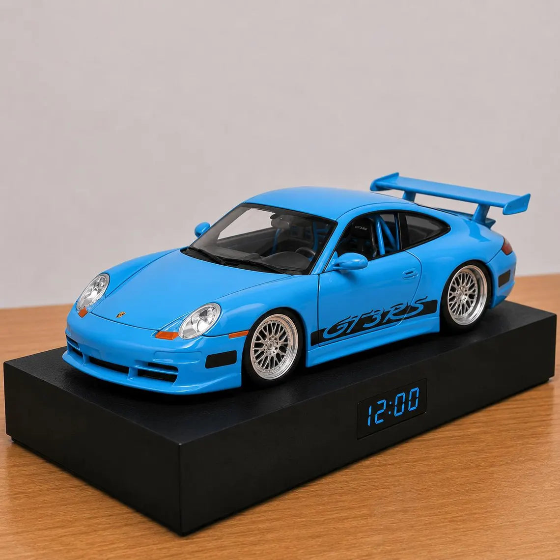 Porsche 911 GT3 RS Car Alarm Clock – Handmade