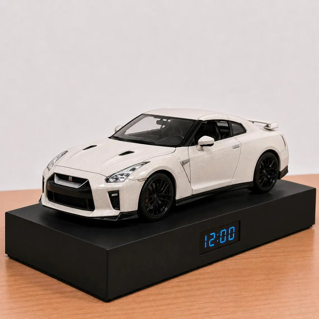 Nissan GT-R (R35) Car Alarm Clock – Handmade