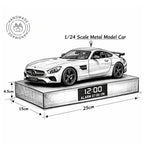 Mercedes AMG GT Car Alarm Clock – Handmade