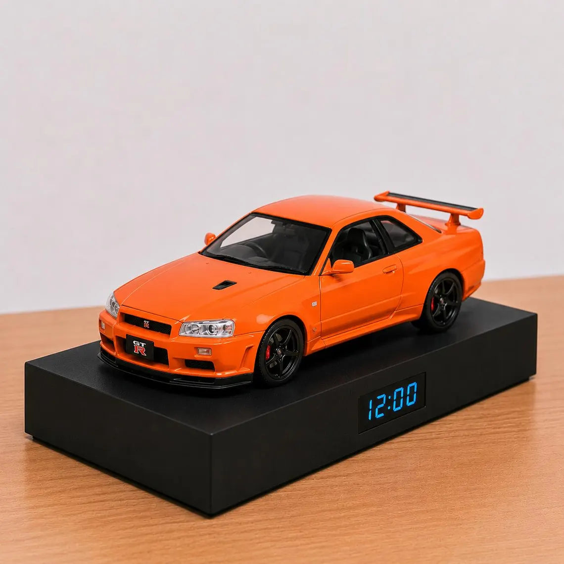 Nissan Skyline GT-R (R34) Car Alarm Clock – Handmade