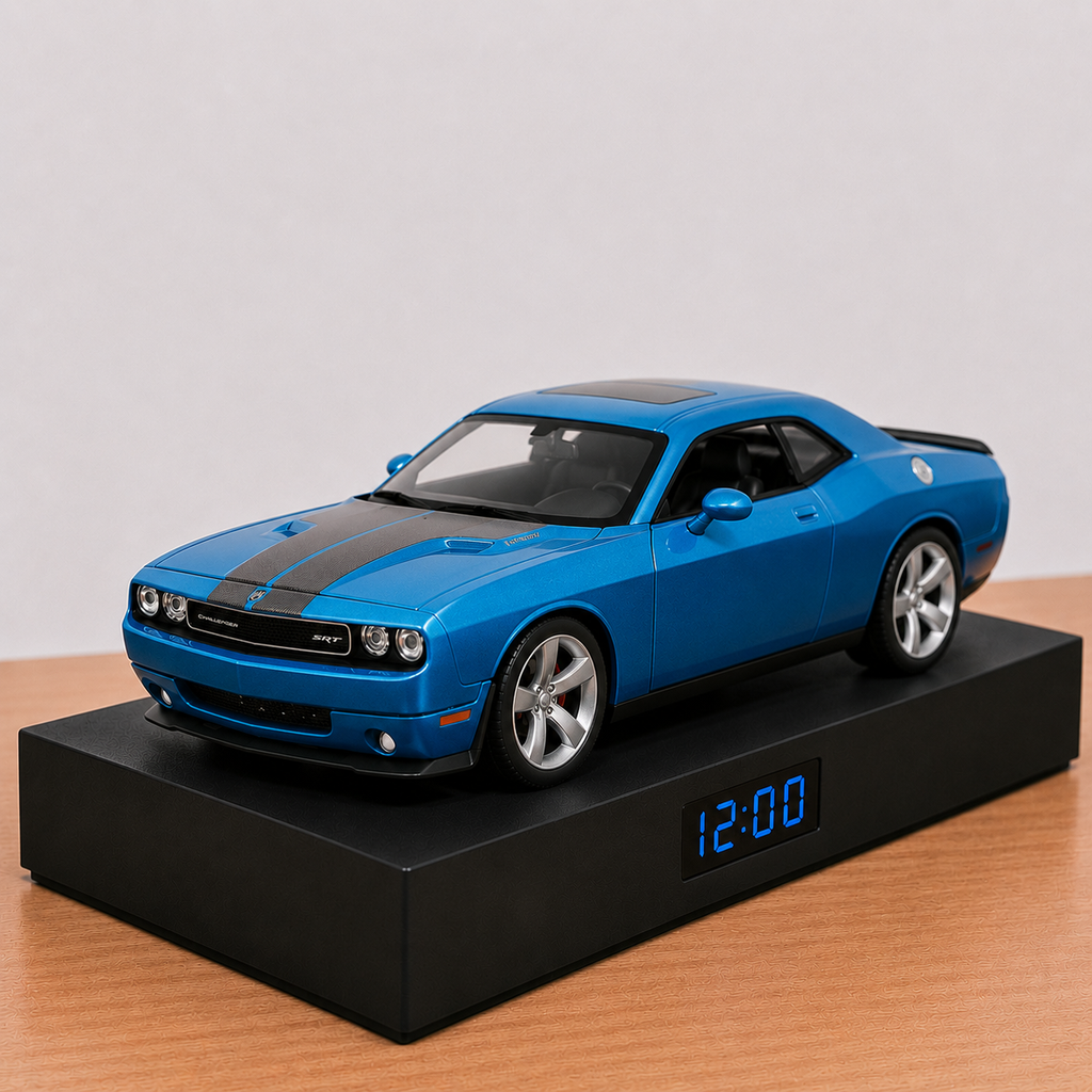 Dodge Challenger SRT Car Alarm Clock – Handmade